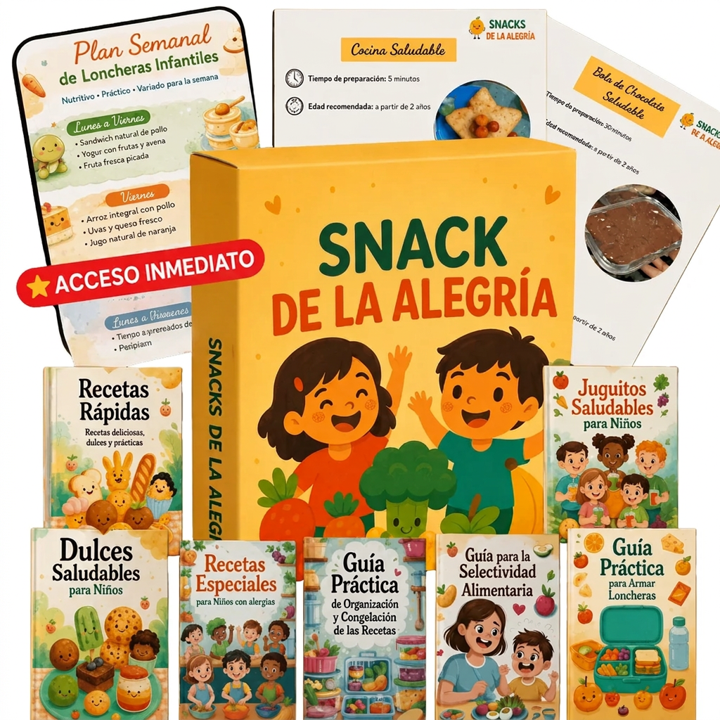 Contenido del Plan Completo de Snack de la Alegría